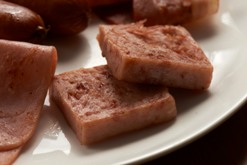 Processed meat: luncheon meat
