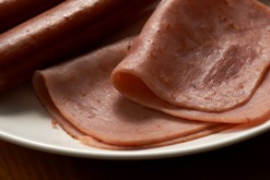 Processed meat: sliced ham