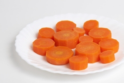 Sliced carrot